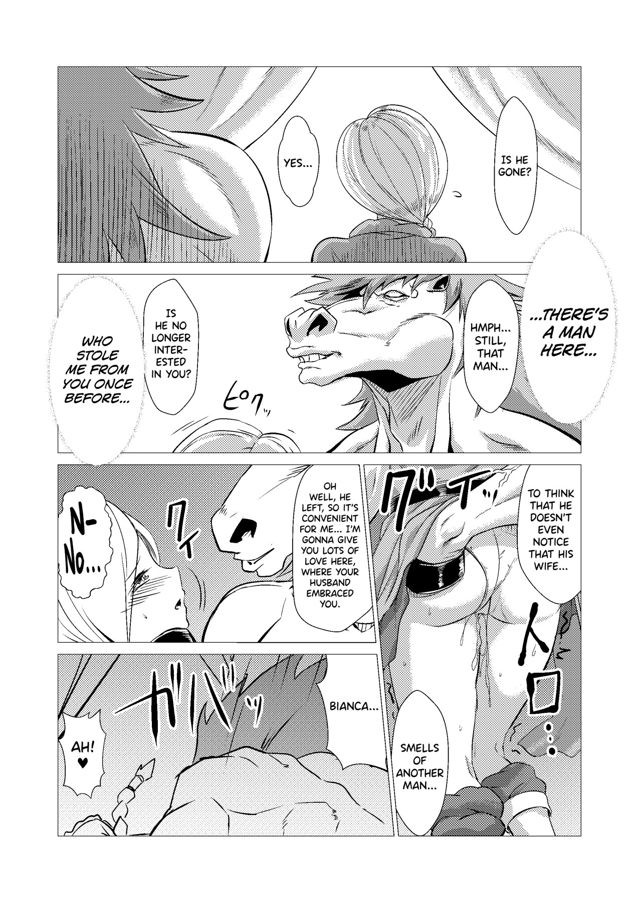 Hentai Manga Comic-Continued Horse Bride Book-Read-20